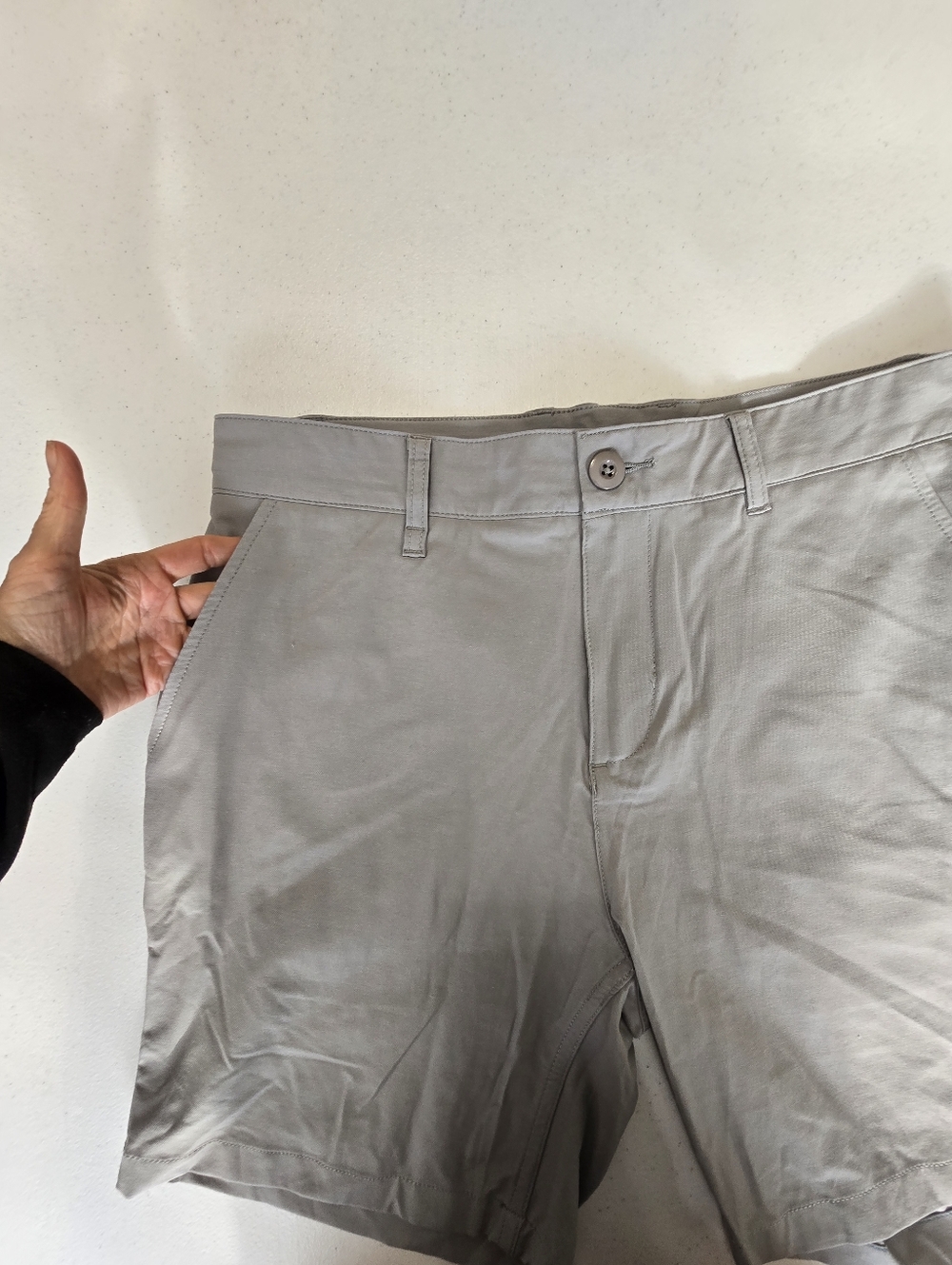 Mugsy Jacks Golf Shorts Gray Men's 34 Preppy Performance Wear - Picture 8 of 14